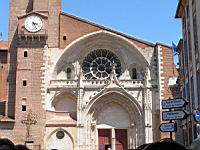 Toulouse, Cathedrale Saint-Etienne, Facade